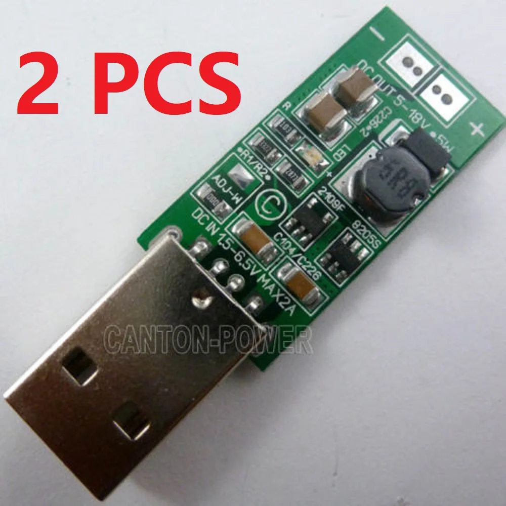 2PCS TB376 USB DC 5V to 12V DC-DC Boost Converter Step Up Module for Monitor Camera LED DVR
2PCS TB376 USB DC 5V to 12V DC-DC Boost Converter Step Up Module for Monitor Camera LED DVR