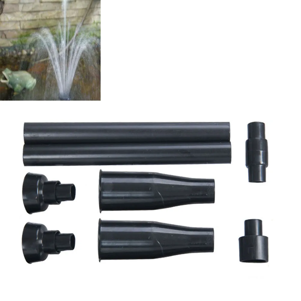 8 Pcs Fountain Pump Nozzle Set Water Spray Heads for Pond Fountain Submersible Pump Pool 
8 Pcs Fountain Pump Nozzle Set Water Spray Heads for Pond Fountain Submersible Pump Pool