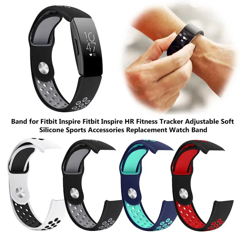 New Wristband Strap for Fitbit Inspire Fitbit Inspire HR Fitness Tracker Adjustable Soft Silicone Sports Replacement Watch Band
New Wristband Strap for Fitbit Inspire Fitbit Inspire HR Fitness Tracker Adjustable Soft Silicone Sports Replacement Watch Band