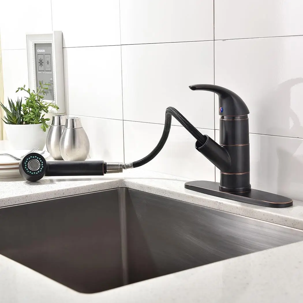 Pull Out Sprayer Faucet Durable Practical Anti-rust Household Pull Out Home Sprayer 0-60C Black Faucet 50
Pull Out Sprayer Faucet Durable Practical Anti-rust Household Pull Out Home Sprayer 0-60C Black Faucet 50