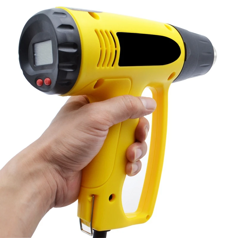 2000W 220V Industrial Electric Hot Air Tool Thermoregulator Heat Tools Lcd Display Shrink Wrapping Thermal Power Tool Eu Plug
2000W 220V Industrial Electric Hot Air Tool Thermoregulator Heat Tools Lcd Display Shrink Wrapping Thermal Power Tool Eu Plug