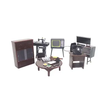 1:12 Scale Vintage Dollhouse Living Room Furniture Model Set Plastic Miniature Doll House Accessories Decoration Toys
1:12 Scale Vintage Dollhouse Living Room Furniture Model Set Plastic Miniature Doll House Accessories Decoration Toys