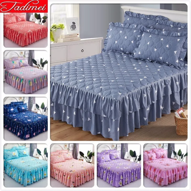New Fashion Thick Quilted Sheet Adult Kids Child Soft Cotton Bed Skirt Cover Linen Single Full Queen King Size 1.2m 1.5m 1.8m 2m
New Fashion Thick Quilted Sheet Adult Kids Child Soft Cotton Bed Skirt Cover Linen Single Full Queen King Size 1.2m 1.5m 1.8m 2m