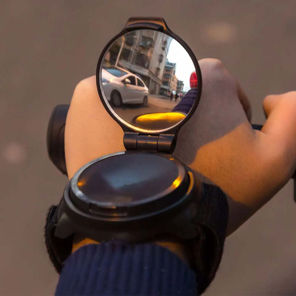 360 Degree Rotating Riding Motorcycle Mountain Bike Rearview Mirror Adjustable Cycling Convex Riders Wrist Band Road Bicycle ~3
360 Degree Rotating Riding Motorcycle Mountain Bike Rearview Mirror Adjustable Cycling Convex Riders Wrist Band Road Bicycle ~3