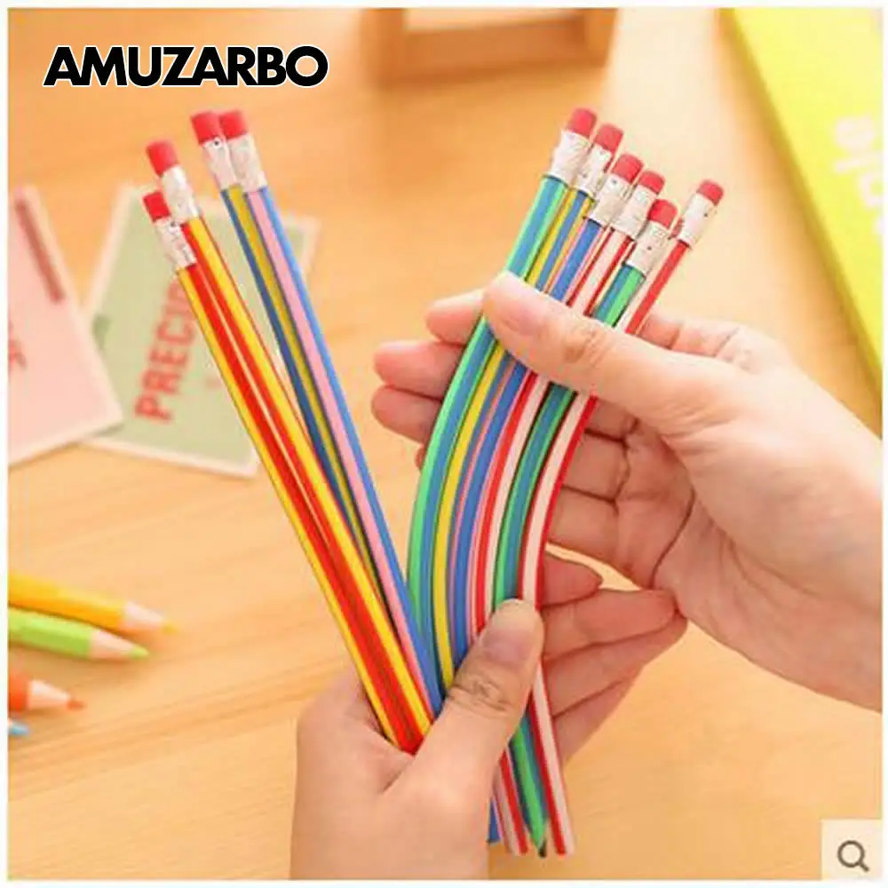 Creative Magic Soft Pencil Flexible Stationery Colorful with Eraser Student Learning School Office Use Gift For Kids
Creative Magic Soft Pencil Flexible Stationery Colorful with Eraser Student Learning School Office Use Gift For Kids