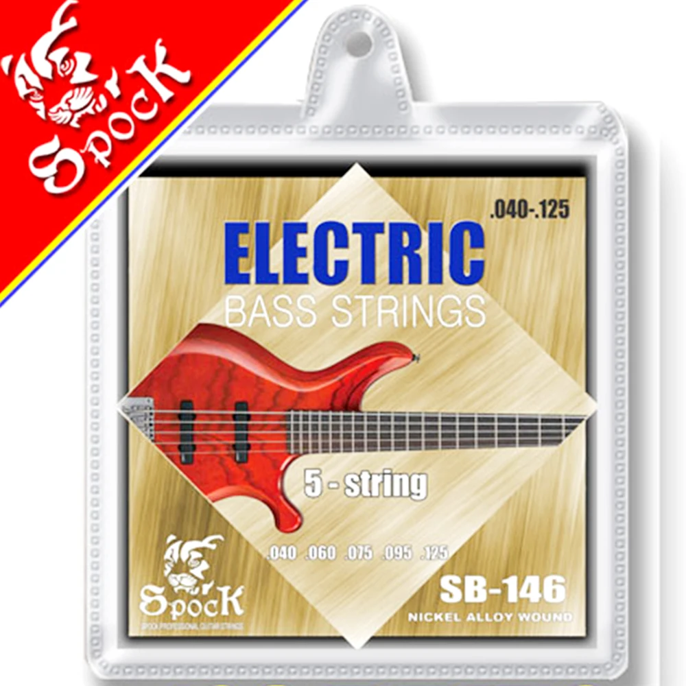Spock SB146(5) 5-струнные электрические басовые струны 040-125 дюймов никелированная сердцевина из высокоуглеродистой стали никелевый сплав обмотка
Spock SB146(5) 5-струнные электрические басовые струны 040-125 дюймов никелированная сердцевина из высокоуглеродистой стали никелевый сплав обмотка
