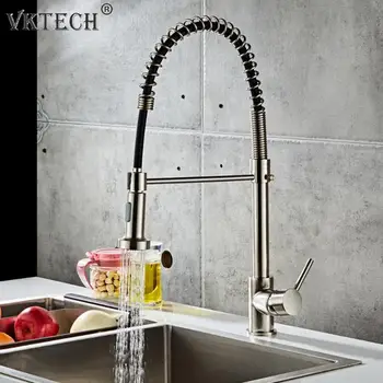 Pull-down Kitchen Faucet Spray Head Brush Nylon Water Pipe Stretch Rotated Single Hole Kitchen Tap Dual-Function Sprayhead
Pull-down Kitchen Faucet Spray Head Brush Nylon Water Pipe Stretch Rotated Single Hole Kitchen Tap Dual-Function Sprayhead