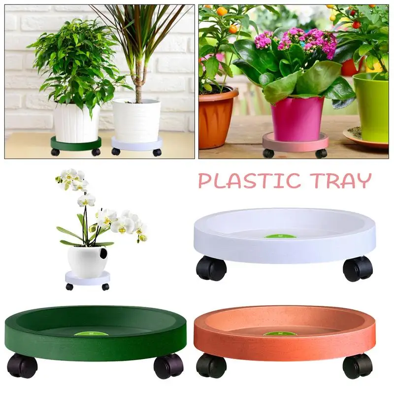 Mobile Flower Pot Tray Home Plastic Potted Bottom Tray Flower Pot Water Tray Home Gardening Supplies
Mobile Flower Pot Tray Home Plastic Potted Bottom Tray Flower Pot Water Tray Home Gardening Supplies