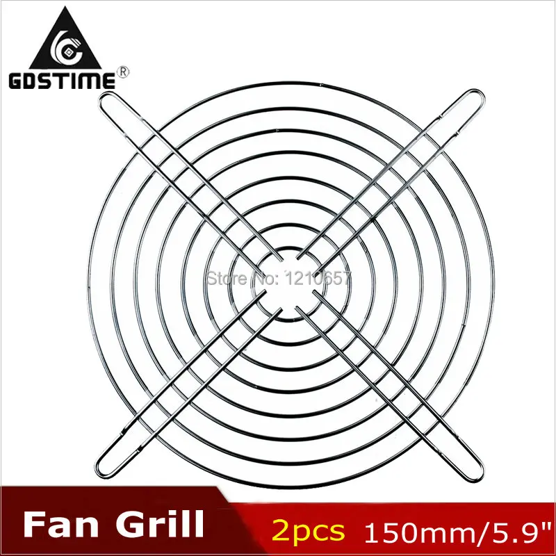 2Pieces LOT Gdstime Fan Protection Net Grill 15CM 150mm Fan Iron Mesh Computer Case Fan Safety Net
2Pieces LOT Gdstime Fan Protection Net Grill 15CM 150mm Fan Iron Mesh Computer Case Fan Safety Net