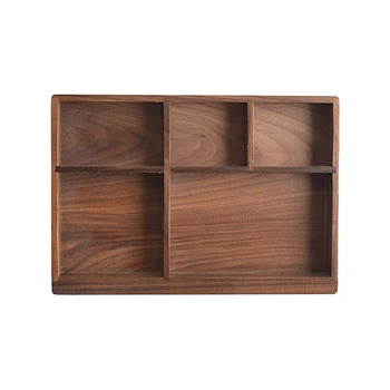 1 Pc Cutlery Storage Box Drawer Type Western-style Black Walnut Solid Wood Tray Tableware Organizer for Kitchen
1 Pc Cutlery Storage Box Drawer Type Western-style Black Walnut Solid Wood Tray Tableware Organizer for Kitchen
