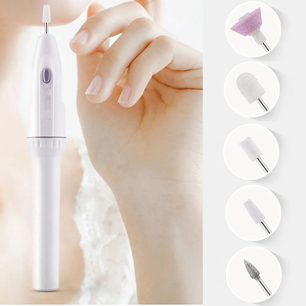 Electric Nail Drill 1 Set Pedicure Manicure Drills Grinding Machine Nail Buffing Tools Sanding Bits Toe Nail Files Nail Art Tool
Electric Nail Drill 1 Set Pedicure Manicure Drills Grinding Machine Nail Buffing Tools Sanding Bits Toe Nail Files Nail Art Tool