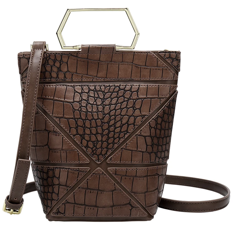 Bag Female 2019 New Niche Design Crocodile Pattern Bucket Bag Female Rhombic Portable Small Bag Diagonal Package
Bag Female 2019 New Niche Design Crocodile Pattern Bucket Bag Female Rhombic Portable Small Bag Diagonal Package