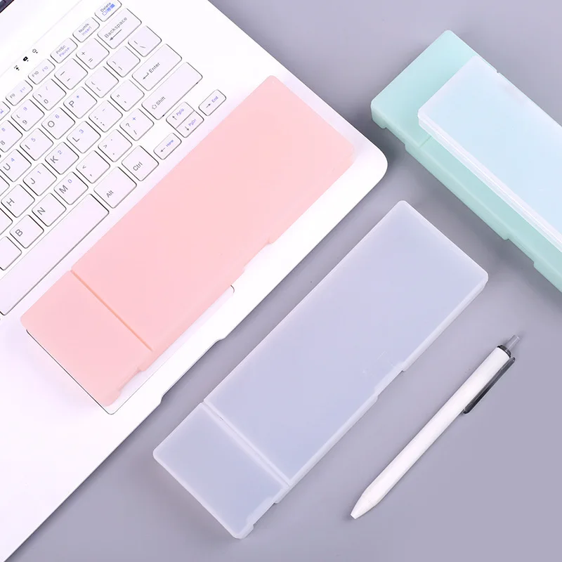 Korea Stationery Two Sizes Concise Solid Translucent Simple Style Pure Color Pencil Box Student Articles Pencil Case
Korea Stationery Two Sizes Concise Solid Translucent Simple Style Pure Color Pencil Box Student Articles Pencil Case
