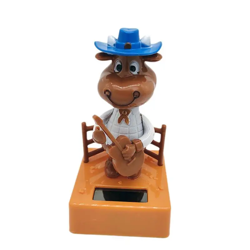 Creative Car Decor Solar Powered Dancing Animal Doll Swing Animated Bobble Dancer Toy Gifts-Cattle
Creative Car Decor Solar Powered Dancing Animal Doll Swing Animated Bobble Dancer Toy Gifts-Cattle