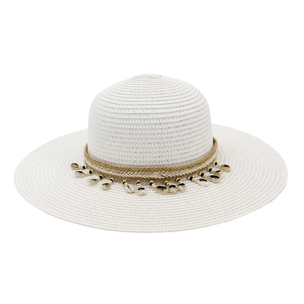 Fashion Women Summer Straw Hat Straw Panama Hats Beach Sunhat Woman Straw Hat Sun Hat Outdoors Sunhat Shell Decoration
Fashion Women Summer Straw Hat Straw Panama Hats Beach Sunhat Woman Straw Hat Sun Hat Outdoors Sunhat Shell Decoration