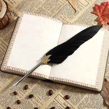 5 Colors Vintage Quill Dip Pen Feather Fountain Pen Oblique Pens Calligraphy Chancery Fancy Font College/Birthday/School Gift
5 Colors Vintage Quill Dip Pen Feather Fountain Pen Oblique Pens Calligraphy Chancery Fancy Font College/Birthday/School Gift