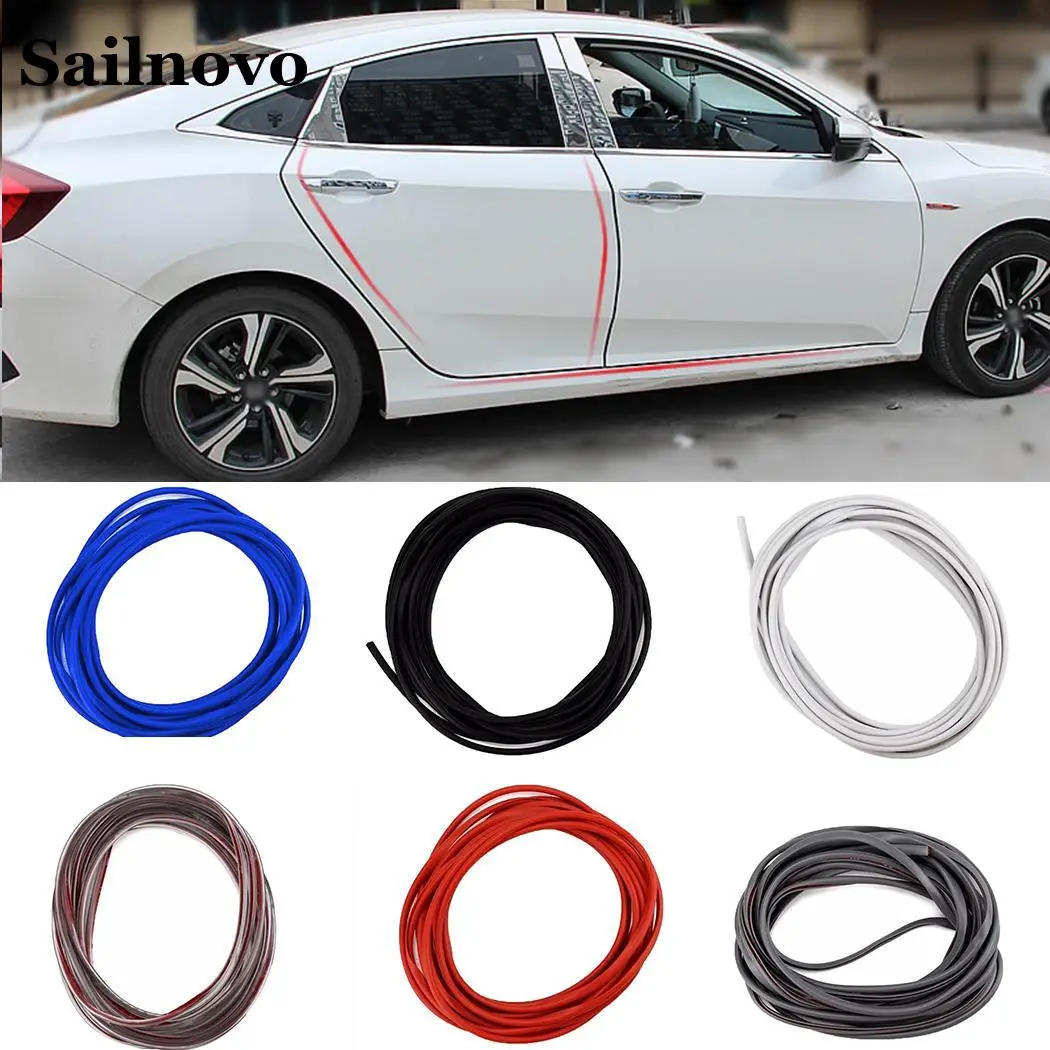 Sainovo 5m Car Stickers Car Door Anti-collision Strip Door Side Sealing Strip Car Anti-scratch Protect the Edge Car Styling
Sainovo 5m Car Stickers Car Door Anti-collision Strip Door Side Sealing Strip Car Anti-scratch Protect the Edge Car Styling