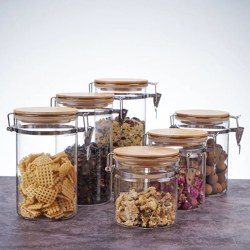 Airtight Storage Tea Jars Glass With Lid Home Bottles Sets For Spices Dried Fruit Food Bulk Container Candy Sealed Mason Jar
Airtight Storage Tea Jars Glass With Lid Home Bottles Sets For Spices Dried Fruit Food Bulk Container Candy Sealed Mason Jar