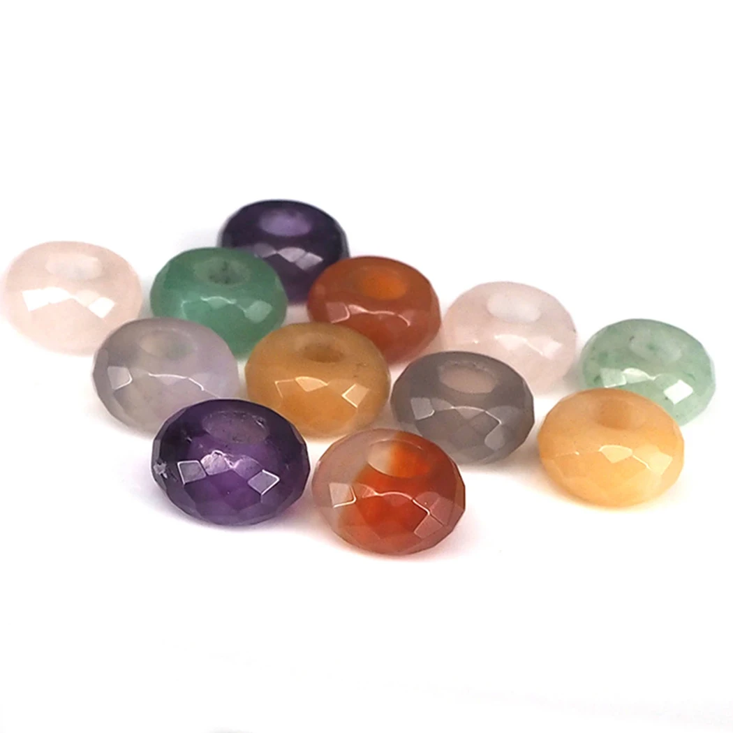 Yellow jade grey red agate rose quartz amethyst Aventurine 8*14mm faceted roundel and 5mm hole gemstone bead making jewelry
Yellow jade grey red agate rose quartz amethyst Aventurine 8*14mm faceted roundel and 5mm hole gemstone bead making jewelry