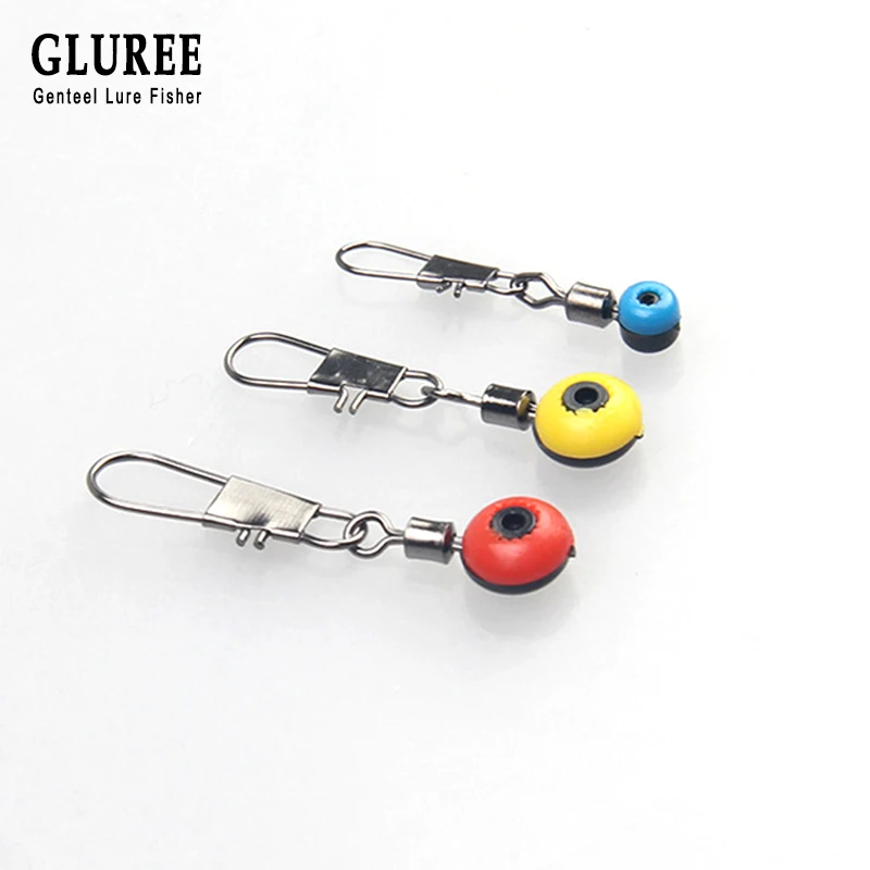 GLUREE 1Pcs Fishing Accessories Copper Alloy Sea Space Beans Fishing Connector Float Rolling Swivel for Rock Fishing Rod
GLUREE 1Pcs Fishing Accessories Copper Alloy Sea Space Beans Fishing Connector Float Rolling Swivel for Rock Fishing Rod