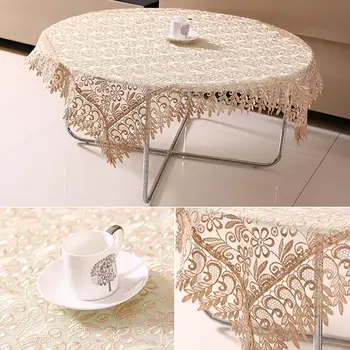 Big Promotion Yarn Translucent Embroidery Round Table Cloth Tablecloths Food Service Equipment & Supplies Dust-proof Supplies
Big Promotion Yarn Translucent Embroidery Round Table Cloth Tablecloths Food Service Equipment & Supplies Dust-proof Supplies