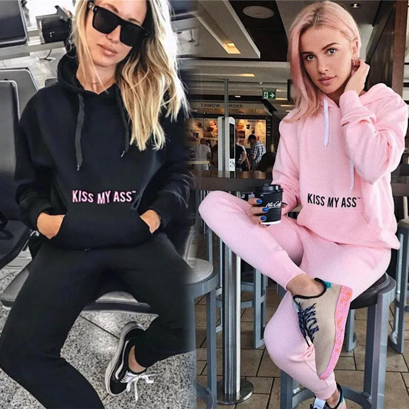 2pcs Hooded Casual Tracksuit Suits For Women Set Hoodies Sweatshirt+Sweatpants 2 Pieces Sets Women's Suit Sweatsuit Female
2pcs Hooded Casual Tracksuit Suits For Women Set Hoodies Sweatshirt+Sweatpants 2 Pieces Sets Women's Suit Sweatsuit Female