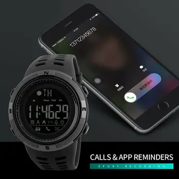 NoEnName_Nul SKMEI Fashion Men's Smart Watch Bluetooth Digital Sports Wrist Watch Waterproof
NoEnName_Nul SKMEI Fashion Men's Smart Watch Bluetooth Digital Sports Wrist Watch Waterproof