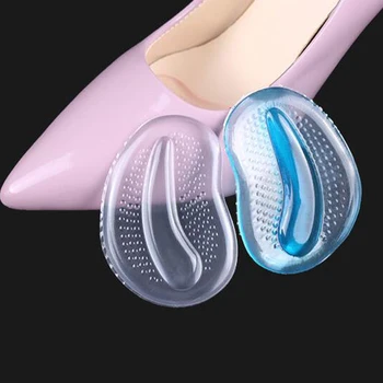 1 Pair Gel Inserts Silicone Forefoot Pads Insoles Fashion Insert Massager Anti-Slip Pain Relief Sandals White Shoe Accessories
1 Pair Gel Inserts Silicone Forefoot Pads Insoles Fashion Insert Massager Anti-Slip Pain Relief Sandals White Shoe Accessories