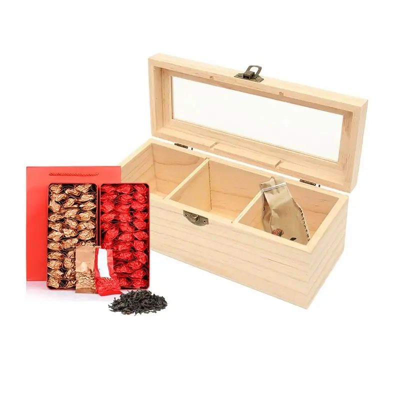 Natural Wood Tea Caddies Tea Bag Jewelry Organizer Chest Storage Box 3 Compartments Tea Box Wood Sugar Packet Container
Natural Wood Tea Caddies Tea Bag Jewelry Organizer Chest Storage Box 3 Compartments Tea Box Wood Sugar Packet Container