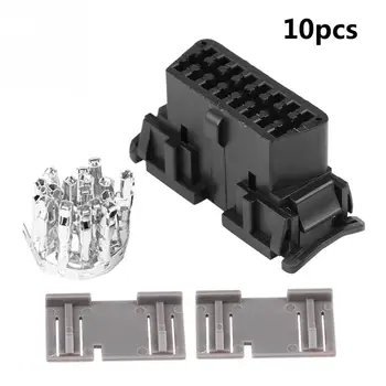Auto Female Connector OBD2 II 16Pin Female Connector OBDII Cable Car Auto Adapter Plug Shell Kit for Kia J1962 Car Accessories
Auto Female Connector OBD2 II 16Pin Female Connector OBDII Cable Car Auto Adapter Plug Shell Kit for Kia J1962 Car Accessories