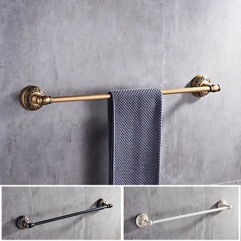 Antique/Black/White Wall Mounted Single Towel Bars Towel Holder hooks restroom Towel Rack Bathroom accessories
Antique/Black/White Wall Mounted Single Towel Bars Towel Holder hooks restroom Towel Rack Bathroom accessories