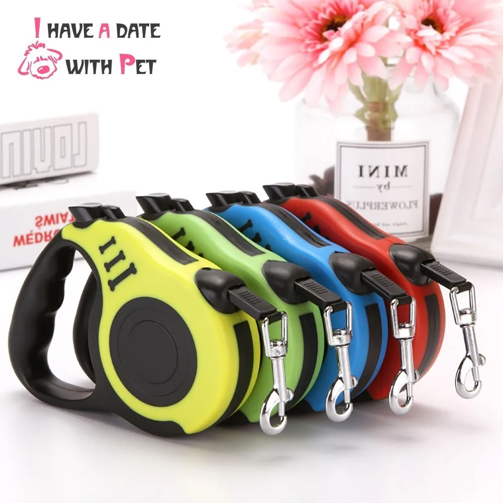 Pet product 3M/5M Dog Lead roulette Nylon Puppy Cat Leash For Small Medium Dog Flexible Retractable Free contraction Tow Rope 
Pet product 3M/5M Dog Lead roulette Nylon Puppy Cat Leash For Small Medium Dog Flexible Retractable Free contraction Tow Rope