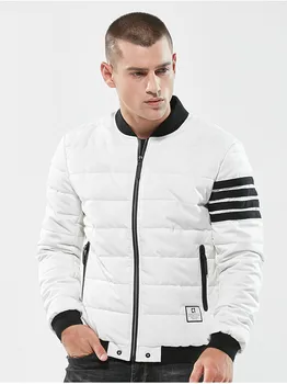 2019 Fashion Autumn Jacket Men Stand Collor Bomber Jacket Striped Designs Casual Baseball Jacket Men Windbreaker Coat
2019 Fashion Autumn Jacket Men Stand Collor Bomber Jacket Striped Designs Casual Baseball Jacket Men Windbreaker Coat