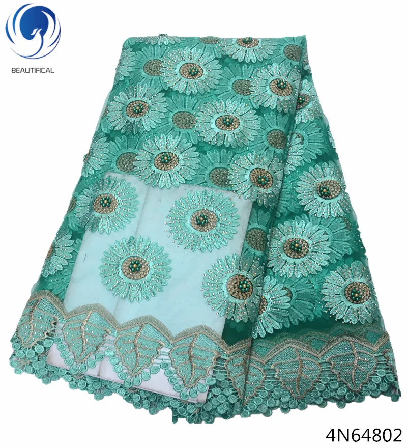 Beautifical laces fabric french lace fabrics 2018 african tulle lace fabric with rhinestones and beads green material 4N648
Beautifical laces fabric french lace fabrics 2018 african tulle lace fabric with rhinestones and beads green material 4N648
