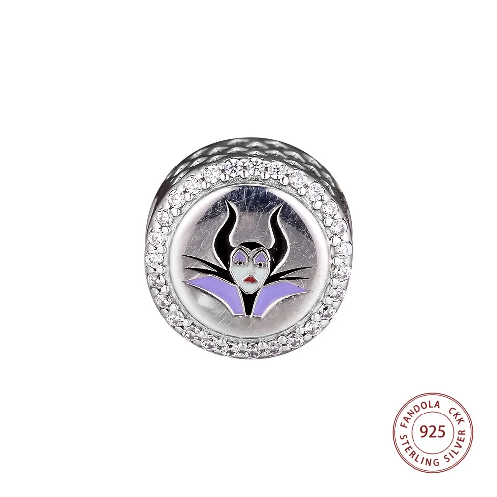 Round Bead 925 Sterling Silver Features Maleficent and Mistress of all evil Charm Beads Fits Original Bracelet Jewelry Making
Round Bead 925 Sterling Silver Features Maleficent and Mistress of all evil Charm Beads Fits Original Bracelet Jewelry Making