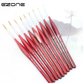 EZONE Red Wolf Paint Brush Line Drawing Pen Fine Hand-painted Hook Line Pen Sharp Tip For Watercolor Oil Painting Art Supply
EZONE Red Wolf Paint Brush Line Drawing Pen Fine Hand-painted Hook Line Pen Sharp Tip For Watercolor Oil Painting Art Supply