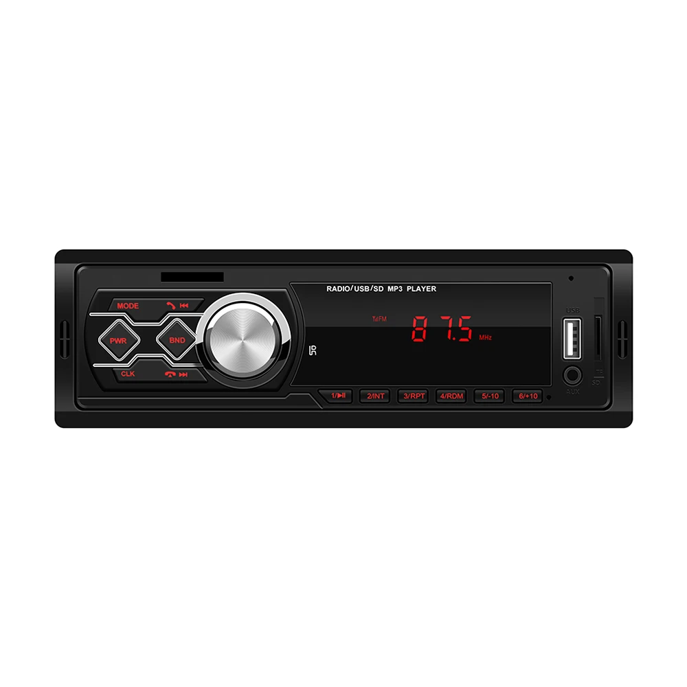 Car Radio Player Auto radio USB Aux Input Receiver Bluetooth Stereo Radio MP3 Multimedia Player Support FM/MP3/SD Card
Car Radio Player Auto radio USB Aux Input Receiver Bluetooth Stereo Radio MP3 Multimedia Player Support FM/MP3/SD Card