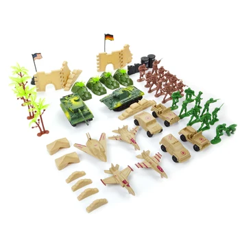 64Pcs DIY Small Soldier Plane Model Military Tank National Flag Model Toy Set Building Blocks Kids Toys Figures Toy For Children
64Pcs DIY Small Soldier Plane Model Military Tank National Flag Model Toy Set Building Blocks Kids Toys Figures Toy For Children