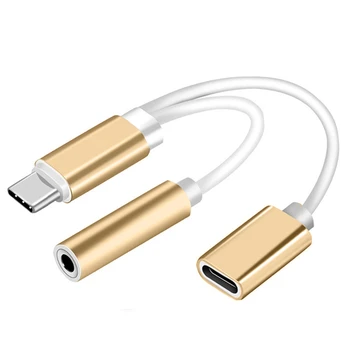 USB TYPE-C to 3.5 audio cable TYPE-C headset cable TYPE-C phone charging adapter
USB TYPE-C to 3.5 audio cable TYPE-C headset cable TYPE-C phone charging adapter