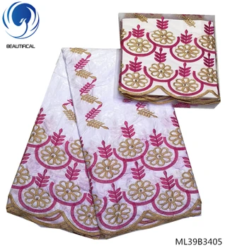 BEAUTIFICAL white bazin fabric african cotton batik fabric brocade jacquard fabric with 2yards laces fabrics 7yards/lot ML39B34
BEAUTIFICAL white bazin fabric african cotton batik fabric brocade jacquard fabric with 2yards laces fabrics 7yards/lot ML39B34