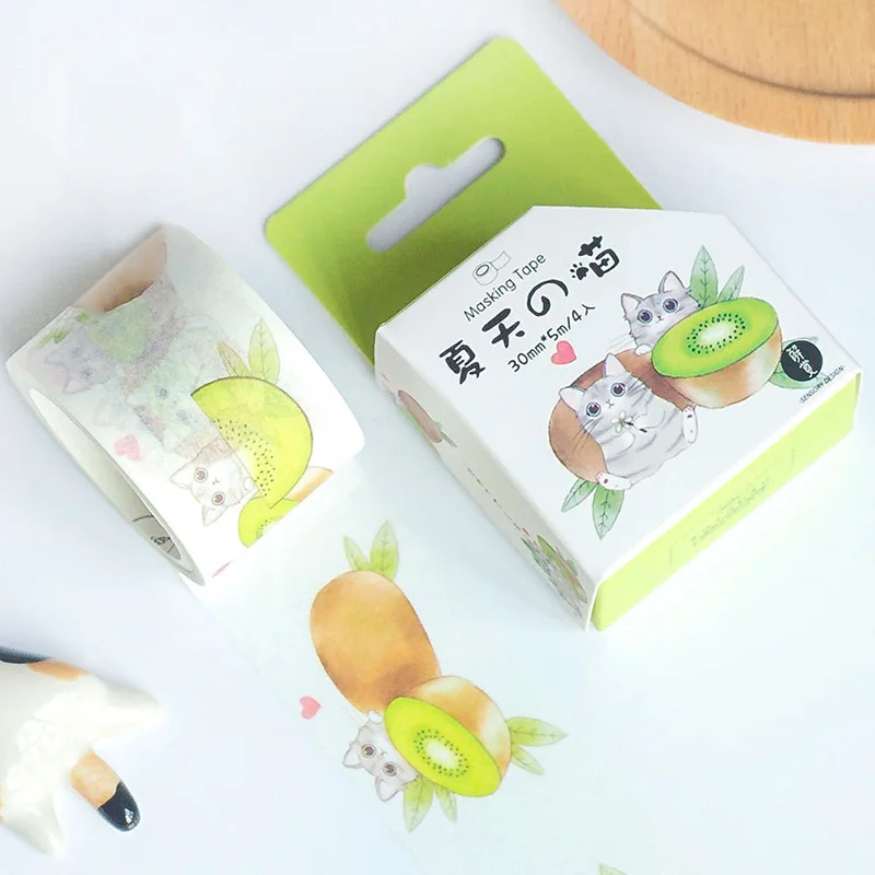 Cute Fruit Washi Tape Kawaii Decorative Adhesive Tape Creative Cat Masking Tape For Kids DIY Scrapbooking Diary Photos Albums
Cute Fruit Washi Tape Kawaii Decorative Adhesive Tape Creative Cat Masking Tape For Kids DIY Scrapbooking Diary Photos Albums