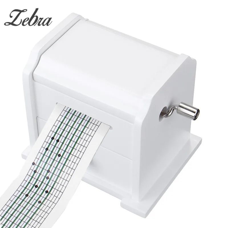 15-note Tapes Hand Crank Music Mechanical Musical Box with Hole Puncher 30 Strips Tapes 16 songs Creative DIY Music Box gifts
15-note Tapes Hand Crank Music Mechanical Musical Box with Hole Puncher 30 Strips Tapes 16 songs Creative DIY Music Box gifts