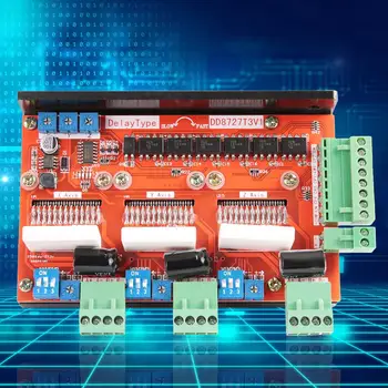3 Axle 2-Phase 4A Stepper Motor Driver Controller 128 Microstep LV8727 DD8727T3V1 Stepper Motor Controller
3 Axle 2-Phase 4A Stepper Motor Driver Controller 128 Microstep LV8727 DD8727T3V1 Stepper Motor Controller