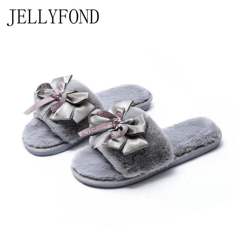 Faux Fur Winter Indoor Home Slippers Women Shoes Woman Peep Toe Short Plush Flip Flops 2018 Basic Bowtie Flat Slides Plus Sizes
Faux Fur Winter Indoor Home Slippers Women Shoes Woman Peep Toe Short Plush Flip Flops 2018 Basic Bowtie Flat Slides Plus Sizes