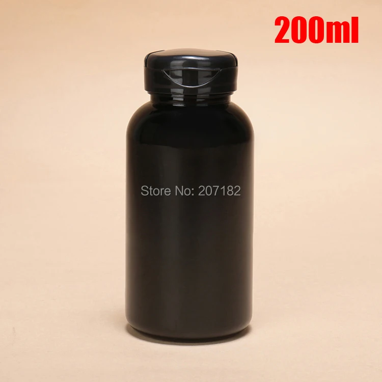 20pcs 200ml Black Color PET Plastic Bottles, Capsules Bottles, Pills Containers, Medicine Storages 200cc--Black Color Flip Caps
20pcs 200ml Black Color PET Plastic Bottles, Capsules Bottles, Pills Containers, Medicine Storages 200cc--Black Color Flip Caps