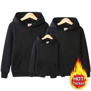 2020 Winter Father Son Mother Daughter Kids Hooded Family Clothing Men Women Boy Girls Thicken Hoodies Family Matching Outfits
2020 Winter Father Son Mother Daughter Kids Hooded Family Clothing Men Women Boy Girls Thicken Hoodies Family Matching Outfits