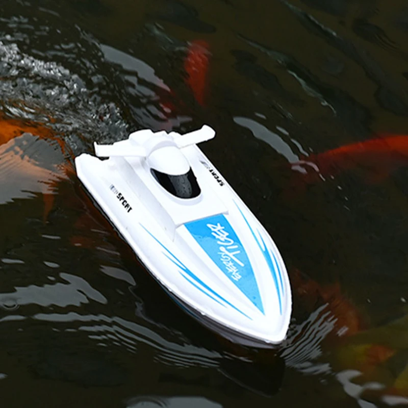 2.4G RC Wireless Remote Control Boat 4CH Dual-Motor High-Speed Ship Toy 4 Channels 4.8V Rechargeable Battery RC Boats Toys 2019
2.4G RC Wireless Remote Control Boat 4CH Dual-Motor High-Speed Ship Toy 4 Channels 4.8V Rechargeable Battery RC Boats Toys 2019