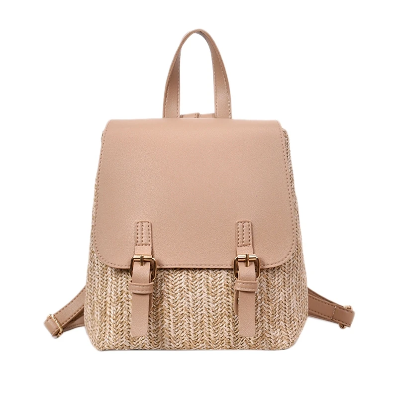 Fashion Straw Woven Backpack Women Back Pack Summer Teenage Girl Quality Backpacks Travel Bags Girls Books Rucksack
Fashion Straw Woven Backpack Women Back Pack Summer Teenage Girl Quality Backpacks Travel Bags Girls Books Rucksack