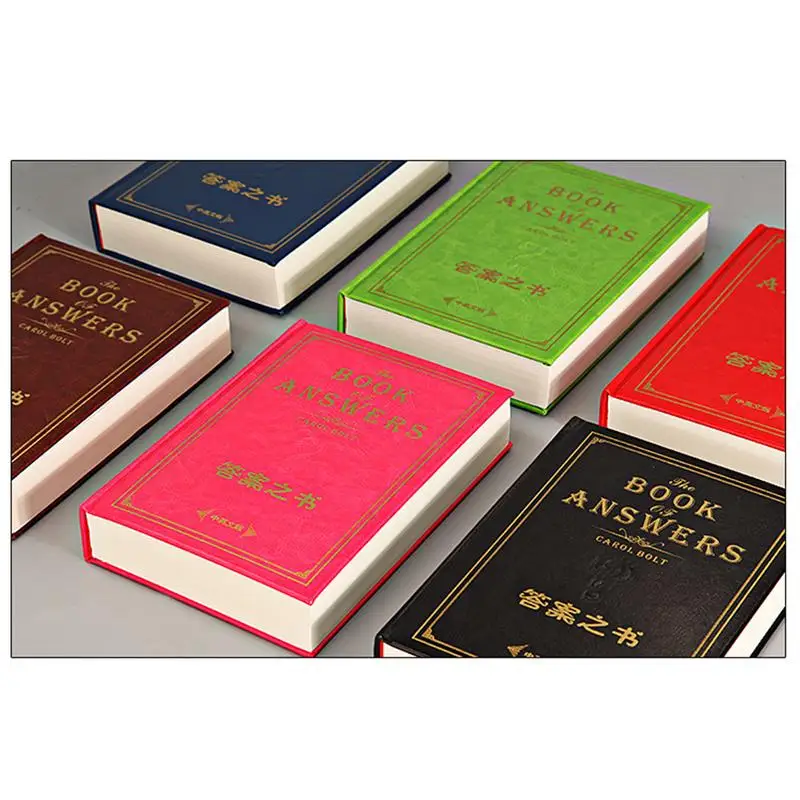 Book of Answers in Chinese and English Edition Thickened Fine Products-Psychic Divination Notes Life Solutions Diary
Book of Answers in Chinese and English Edition Thickened Fine Products-Psychic Divination Notes Life Solutions Diary
