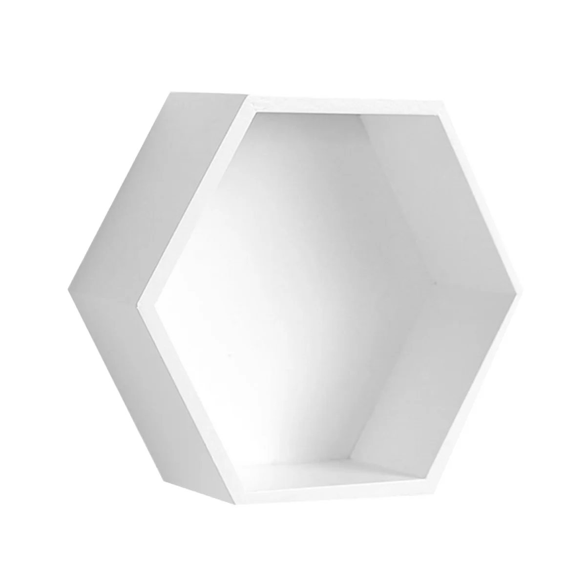 Nordic Simple Hexagon Wall Rack Decorative Shelves Creative Storage Shelves Wood Wall Decoration Crafts Home Decoration (White)
Nordic Simple Hexagon Wall Rack Decorative Shelves Creative Storage Shelves Wood Wall Decoration Crafts Home Decoration (White)